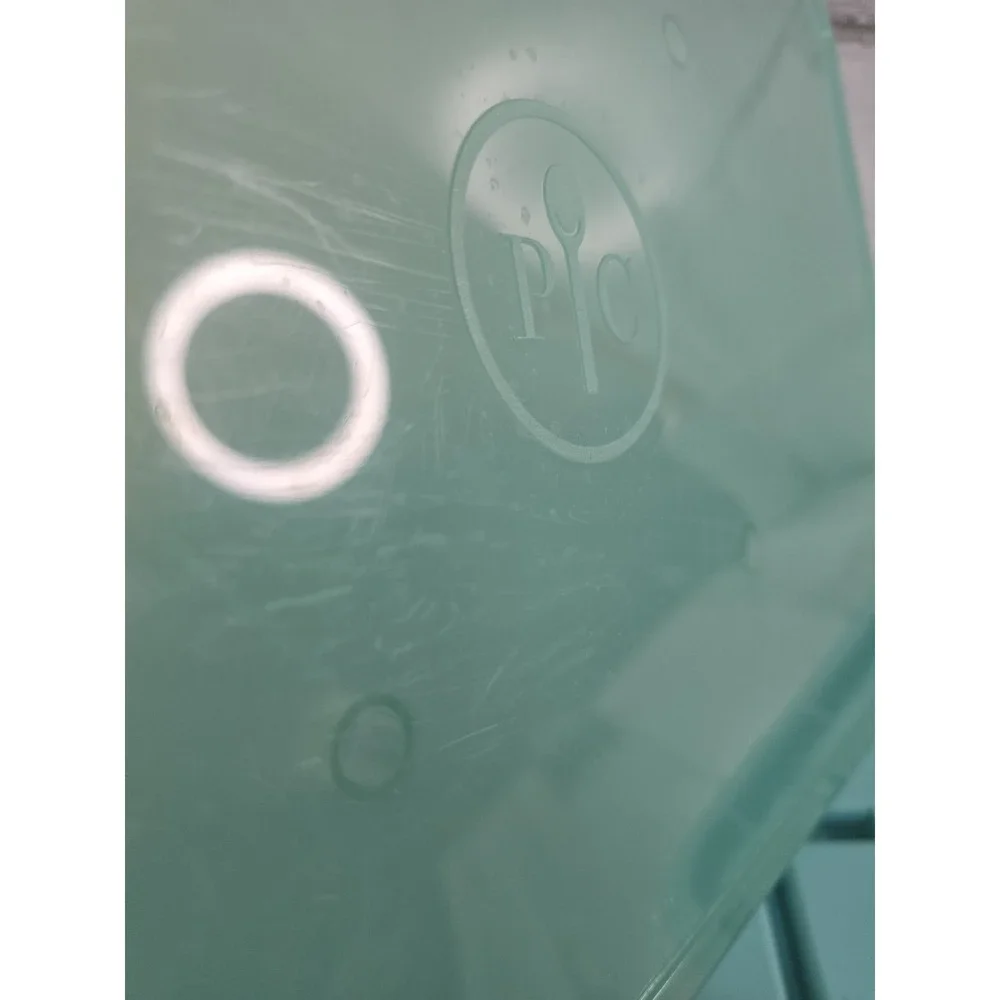 Pampered Chef Snack Bar Maker 100000 Teal Silicone 12 Well Mold with Lid